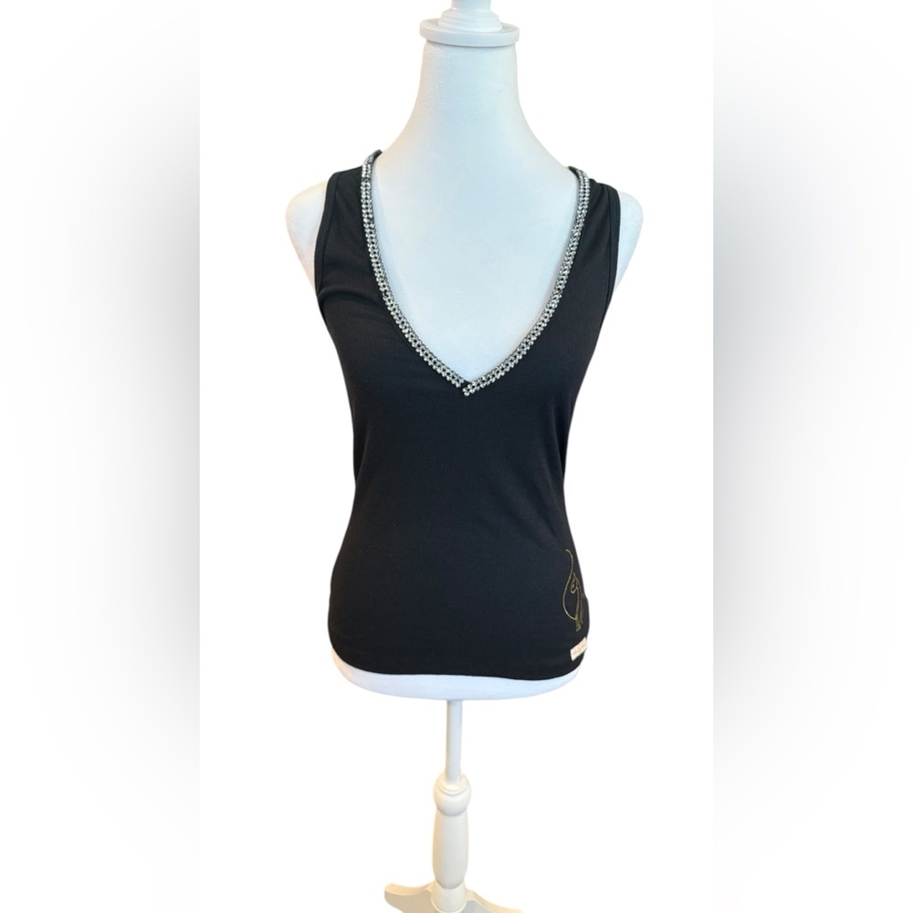 NWT Vintage Baby Phat Tank Top-Black